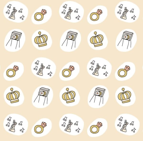 Cream Vintage Fabric Edwardian Wedding